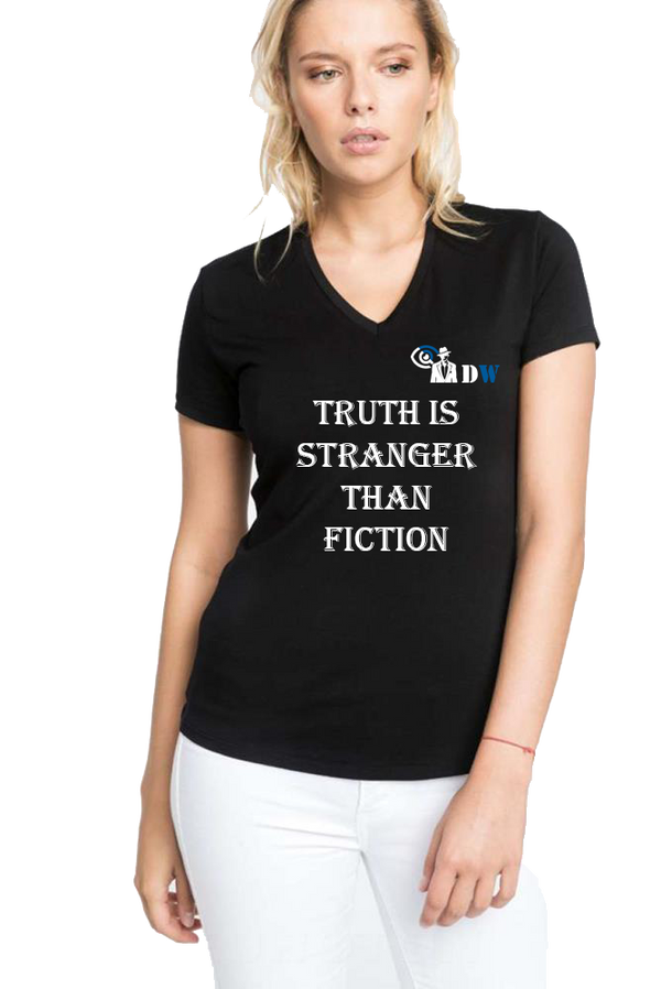 Ženska majica s kratkimi rokavi - Strange truth